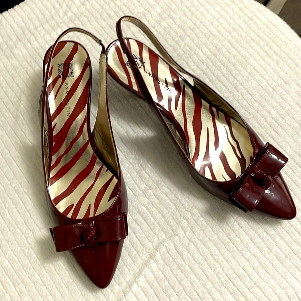 Ann Klein Kitten Heel Pumps
